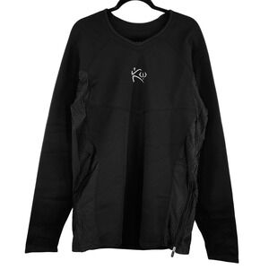 Kutting Weight Men's 4XL Neoprene Sauna Suit Black Weight Cut Training Jacket